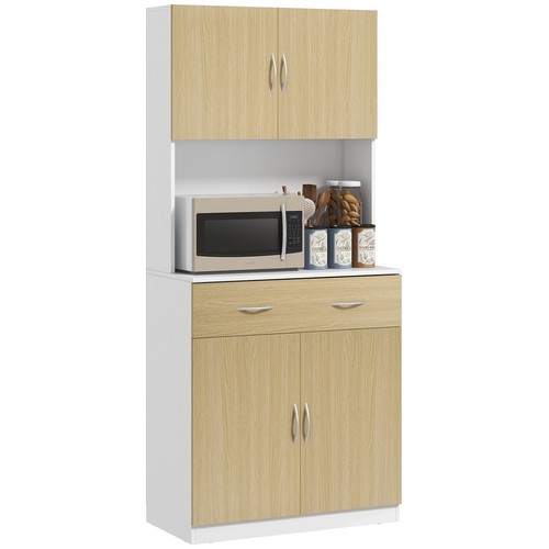 Homcom credenza cucina 180cm - credenza,
