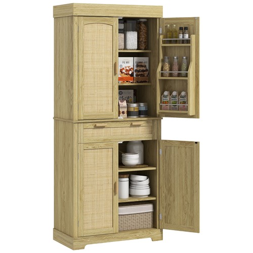 Homcom credenza alta - credenza,