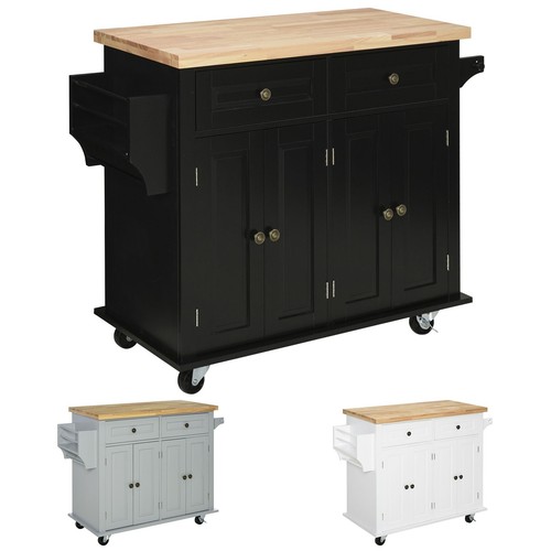 Homcom carrellino per cucina - carrellino,