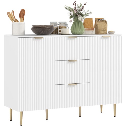 Homcom credenza moderna con - credenza, 3
