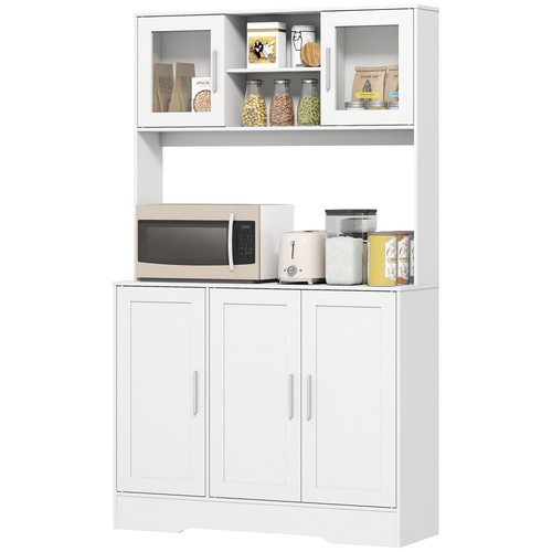 Homcom mobile cucina con - cucina, 4