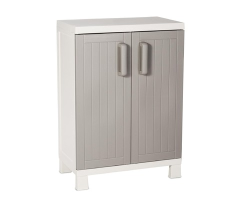 Armadio wood midi basso - wood, con