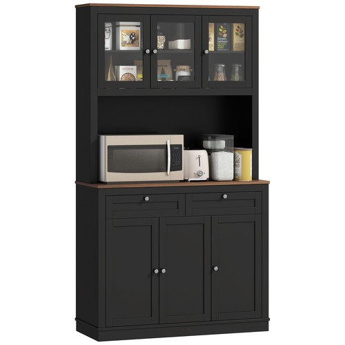 Homcom credenza cucina - cucina, alta