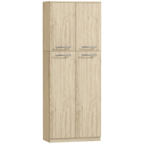 Homcom mobile portaoggetti - homcom, con