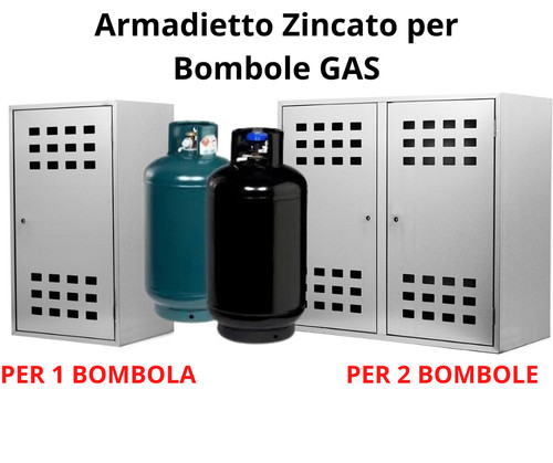 Armadietto bombole gas - 1, 2