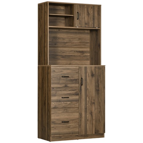 Homcom credenza moderna con - credenza, 3